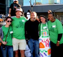 The festival organizing team:  Emily Kanter (Festival Organizer), Laury Hammel (SBN Executive Director), Erwin (Festival Organizer), Fan Watkinson (Festival Organizer), Nicola Williams (Lead Festival Organizer)