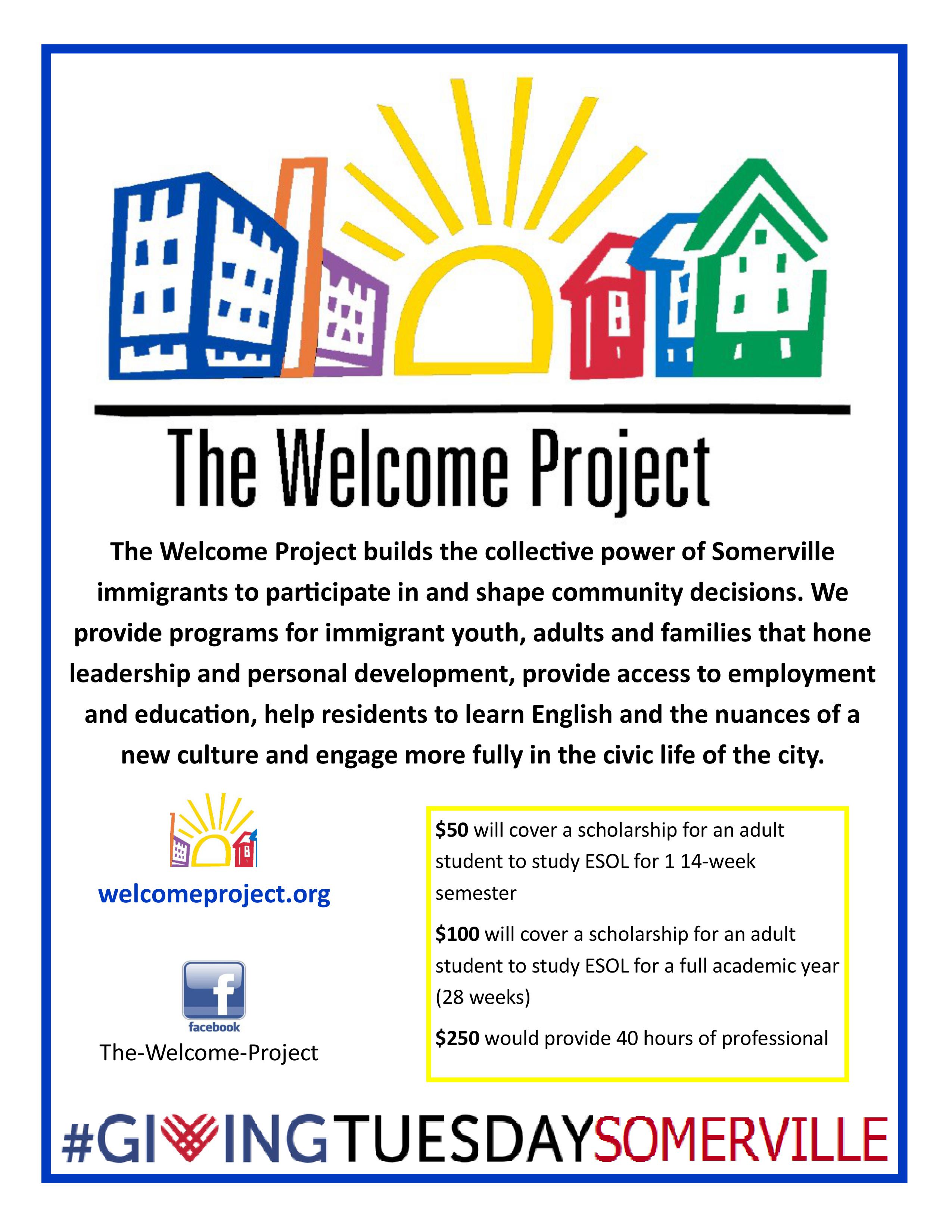 Welcome Project Poster